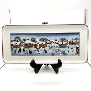 Naïf Christmas Villeroy and Boch platter